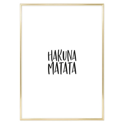 Hakuna Matata Poster