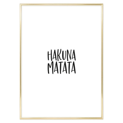 Poster Hakuna Matata