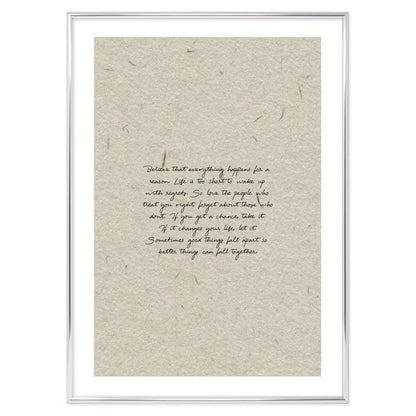 Poster Letters