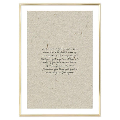 Poster Letters