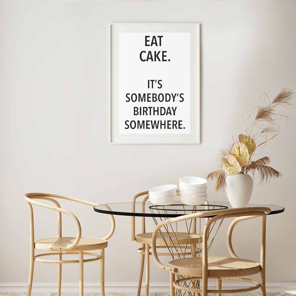 Poster Eat Cake