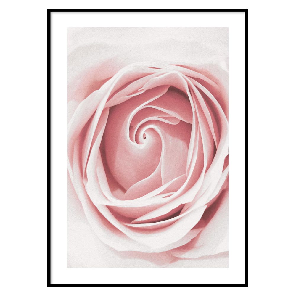 Pink Floral Poster