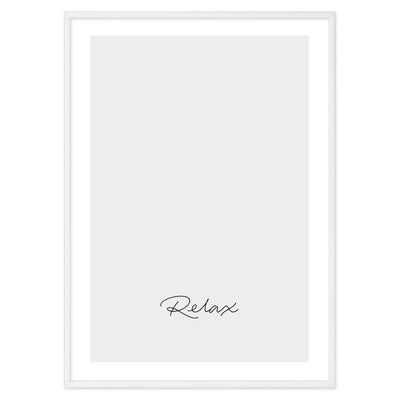Relaxing Bathroom Poster