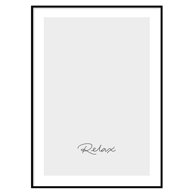Relaxing Bathroom Poster