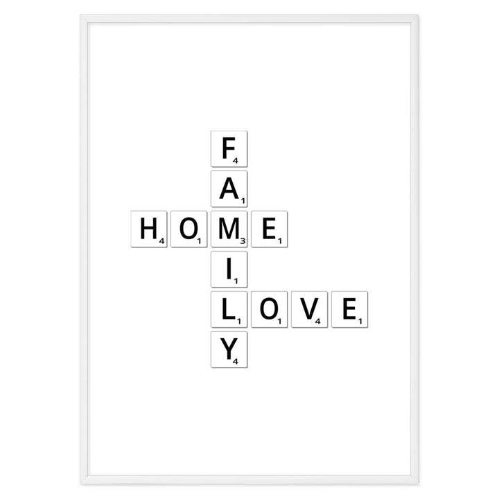 Poster Home Love Family