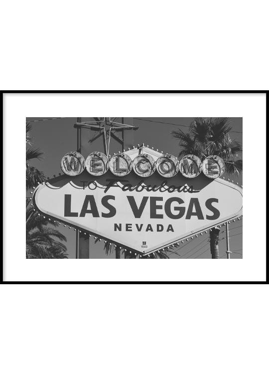Poster Welcome Las Vegas
