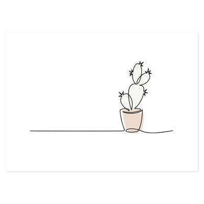 Poster Bagno Cactus