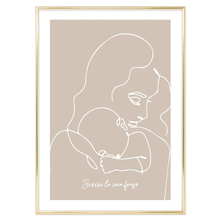 Personalized Poster motherly love