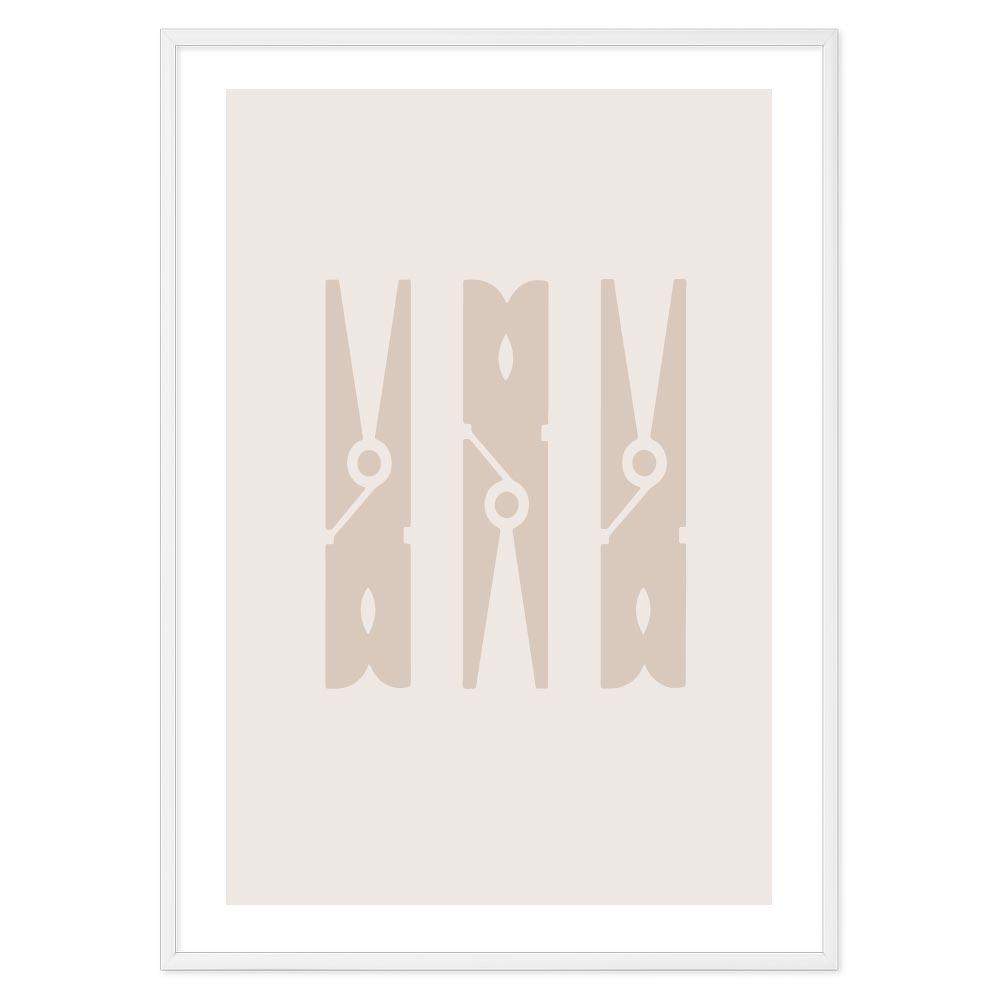 Poster Bagno Wash Dry Fold Repeat