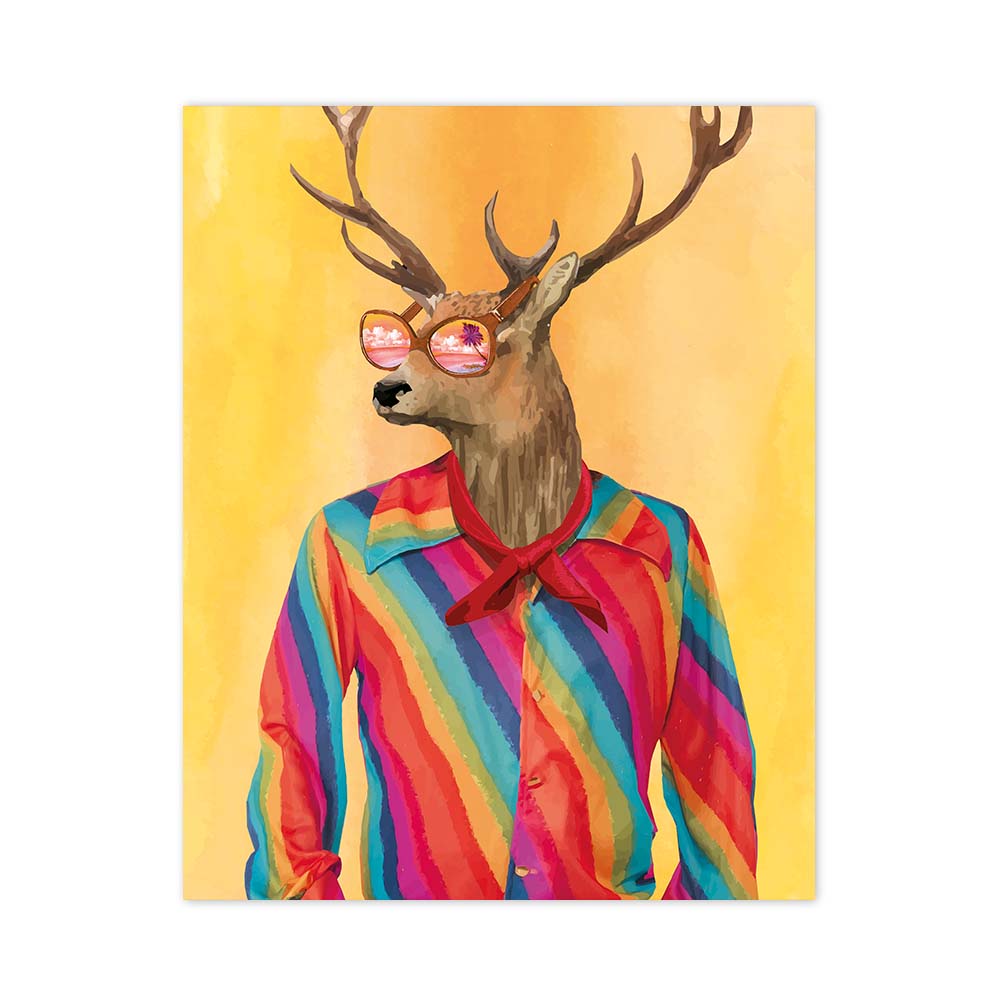 Glamor Deer painting