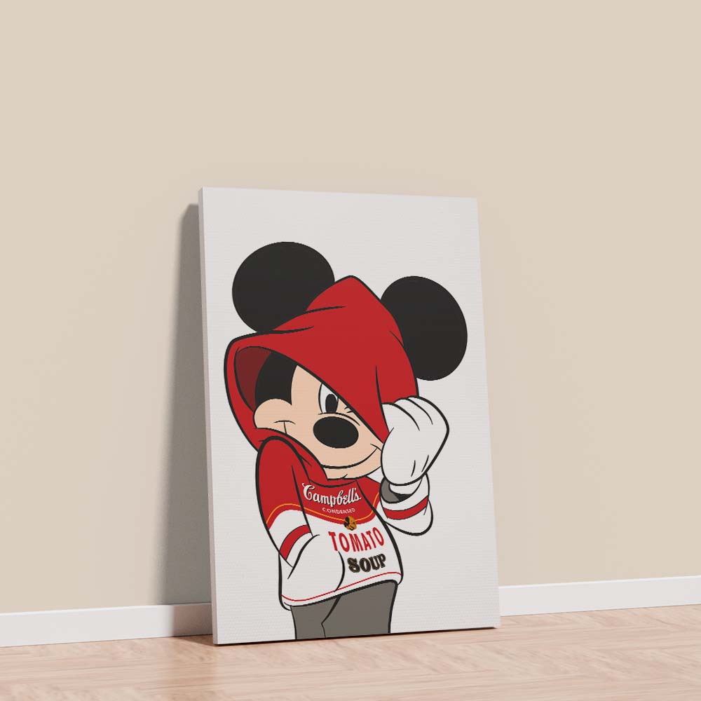 Mickey Tomato Soup painting