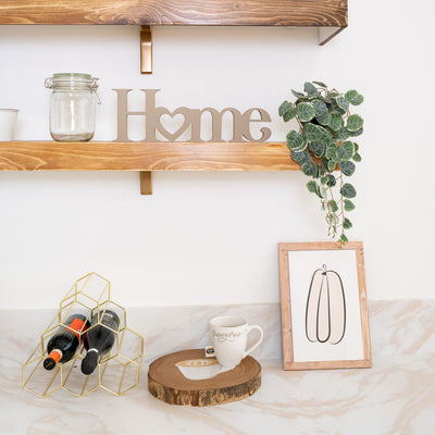 Targa da Appoggio Home heart