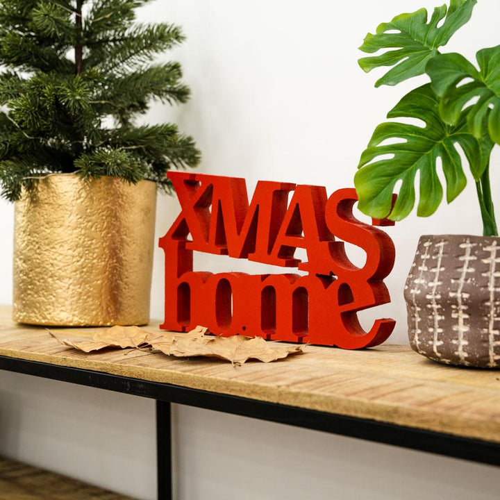 Targa da appoggio XMAS Home