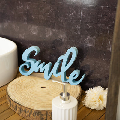 Targa in Legno - Smile