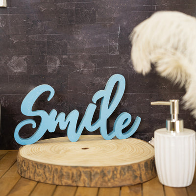 Targa in Legno - Smile