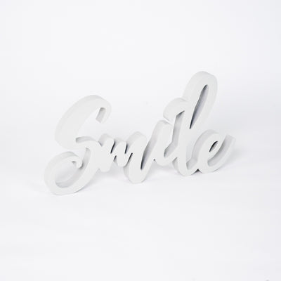 Targa in Legno - Smile