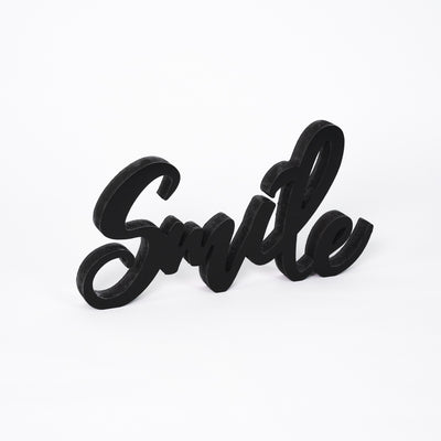Targa in Legno - Smile