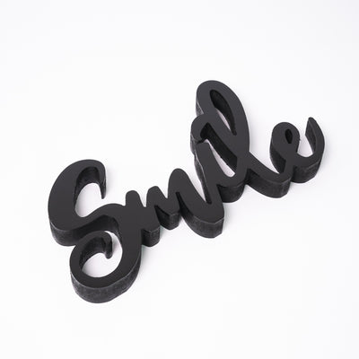 Targa in Legno - Smile