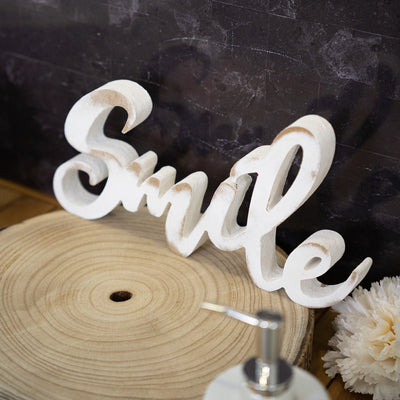 Targa in Legno - Smile