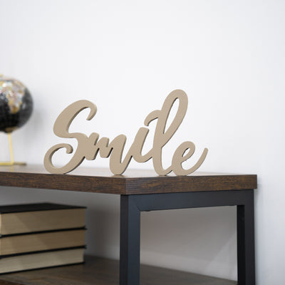 Targa in Legno - Smile