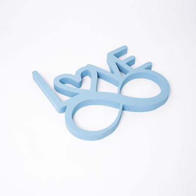 Targa in Legno Infinity Love