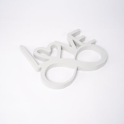 Targa in Legno Infinity Love