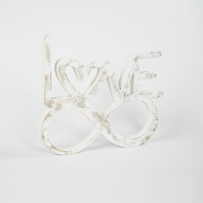 Targa in Legno Infinity Love