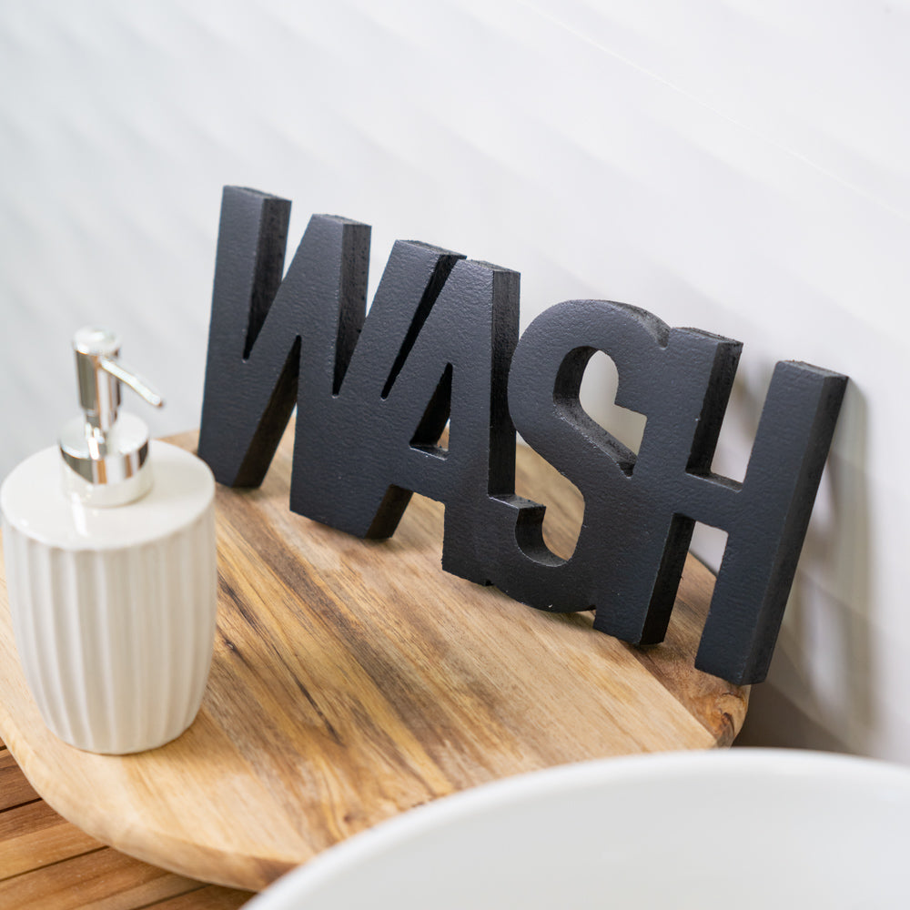 Wooden Plaque Wash