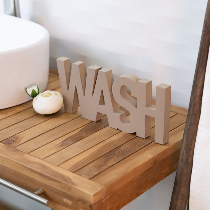 Wooden Plaque Wash