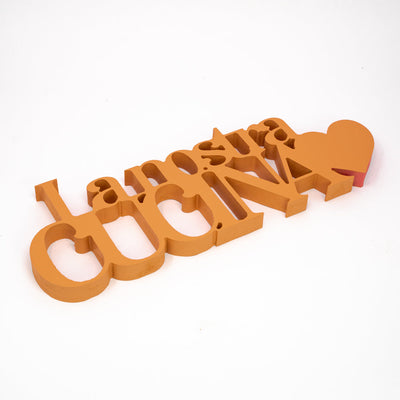 Targa in Legno La Nostra Cucina