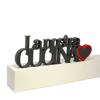 Targa in Legno La Nostra Cucina