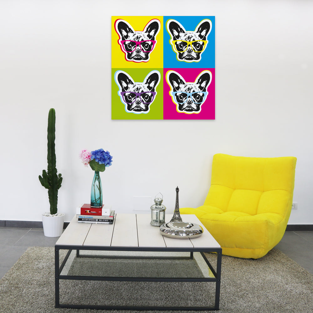 Bouledogue Pop Art (5891313467541)