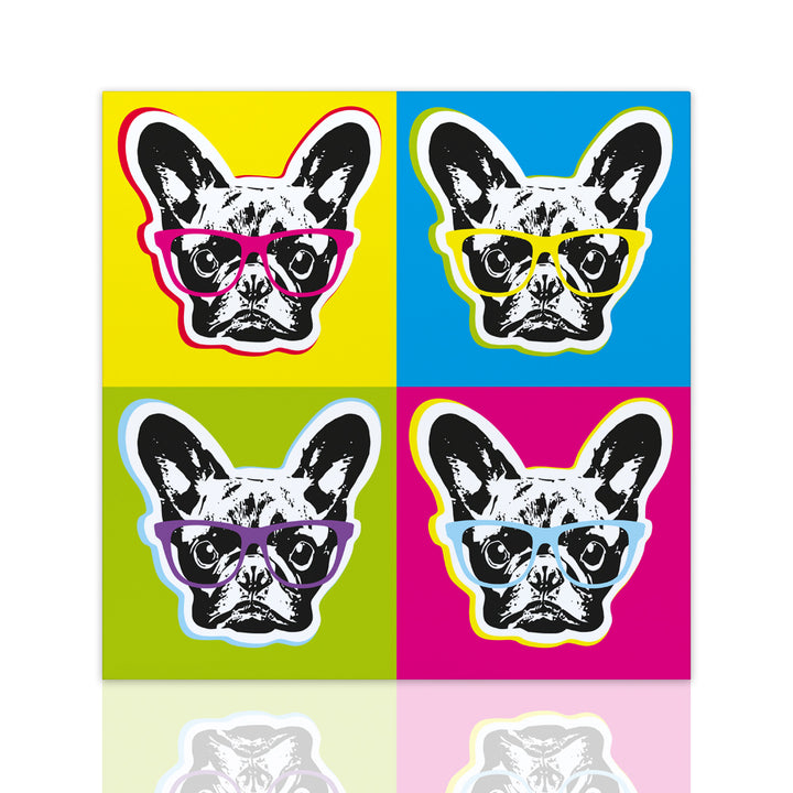 Bouledogue Pop Art (5891313467541)