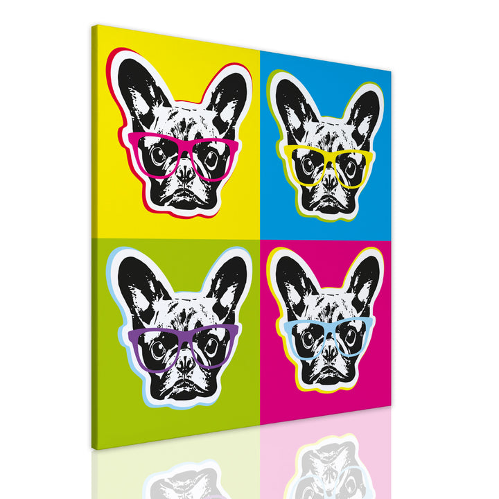 Bouledogue Pop Art (5891313467541)