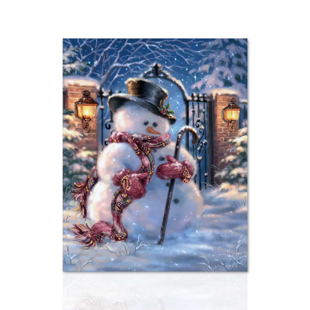 Elegant Snowman (5891383132309)