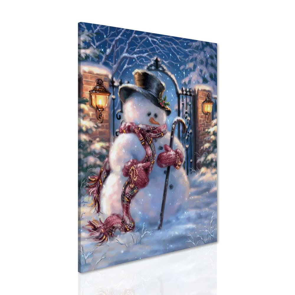 Elegant Snowman (5891383132309)