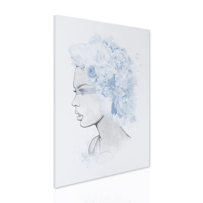 Woman with Flowers