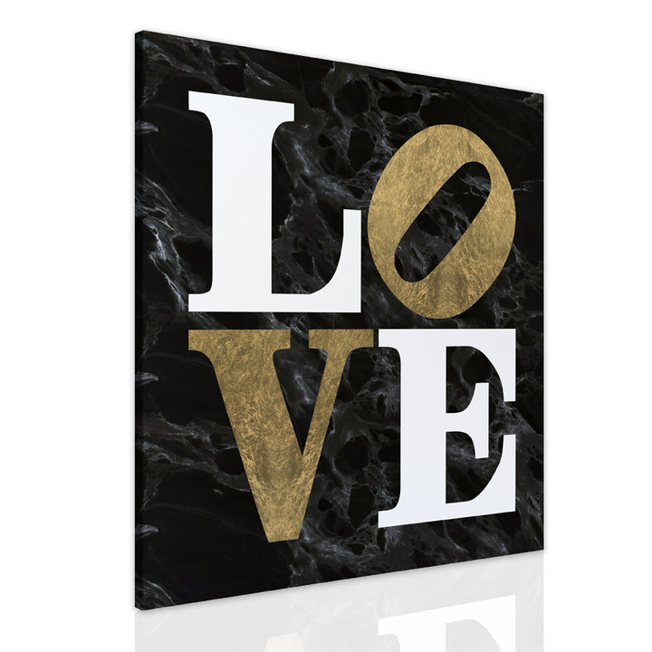 Quadro Doppio More Marble Love (5891362619541)