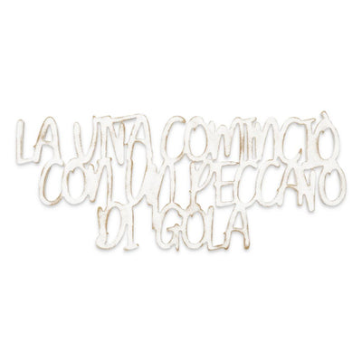 La vita cominciò con un peccato di gola