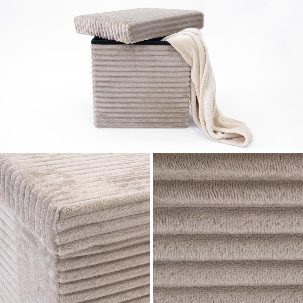 Pouf Contenitore Beige (5891669000341)