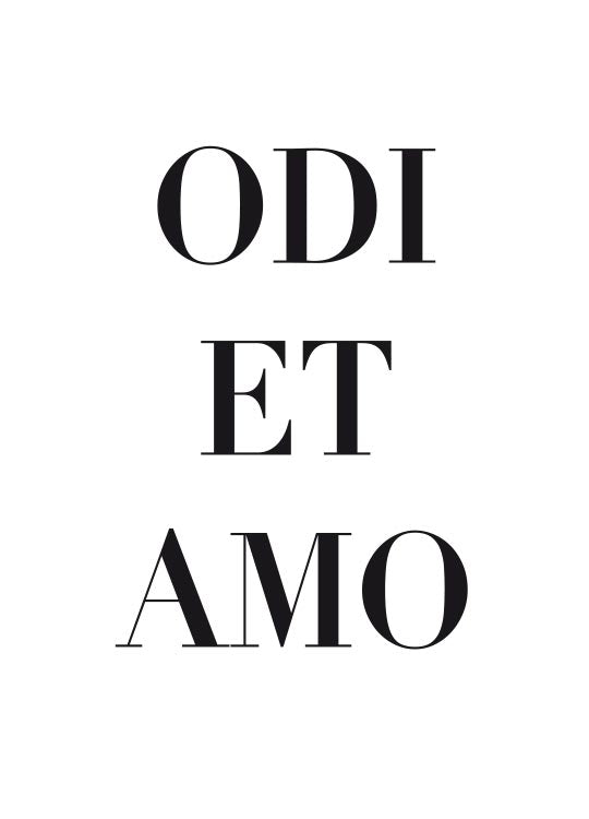Odi et Amo (5891421765781)