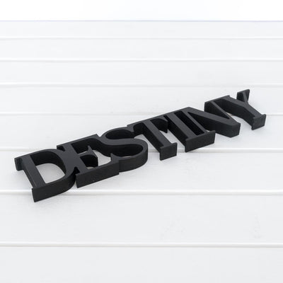 Targa in Legno - Destiny