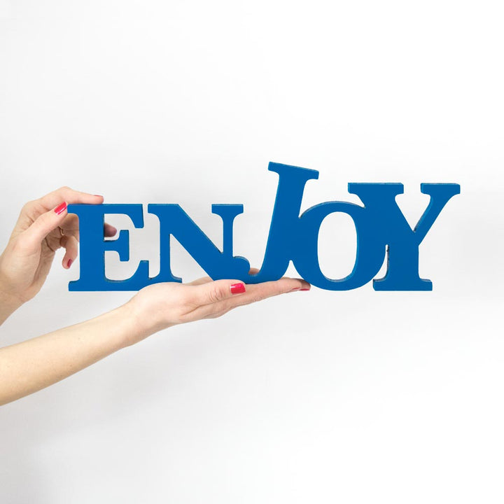 Targa in Legno - Enjoy (5891366781077)