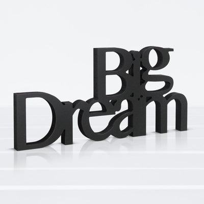 Targa in Legno - Big Dream