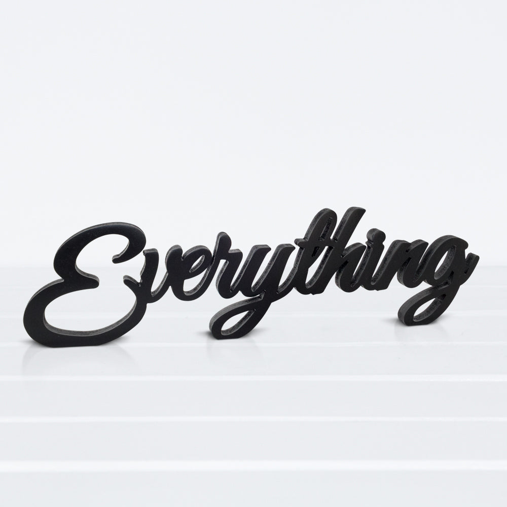 Targa in Legno - Everything (5891375726741)