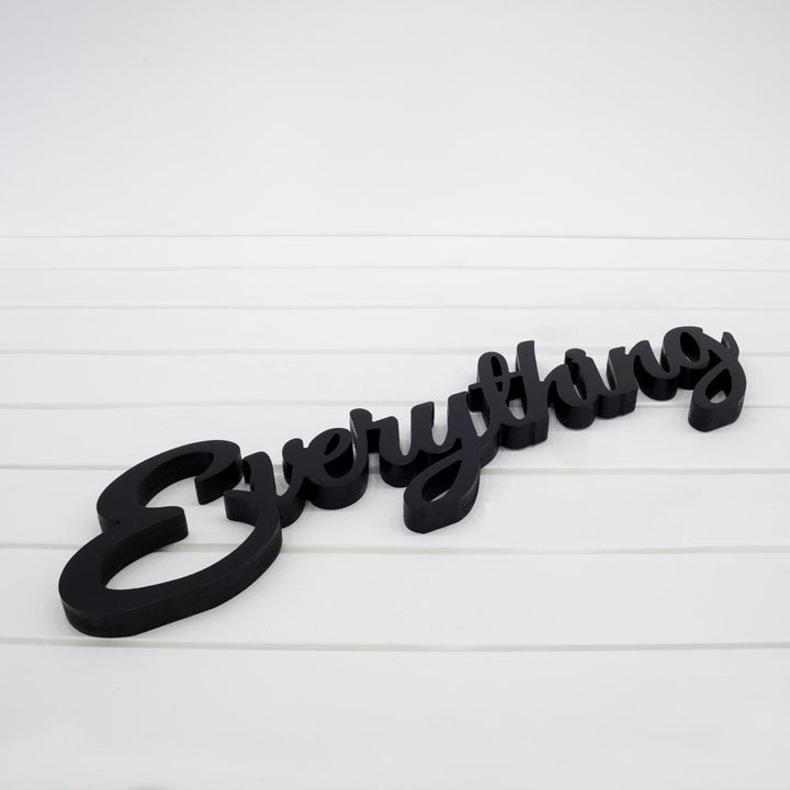 Targa in Legno - Everything (5891375726741)