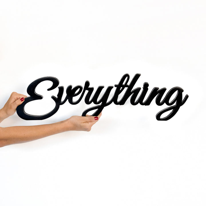 Targa in Legno - Everything (5891375726741)
