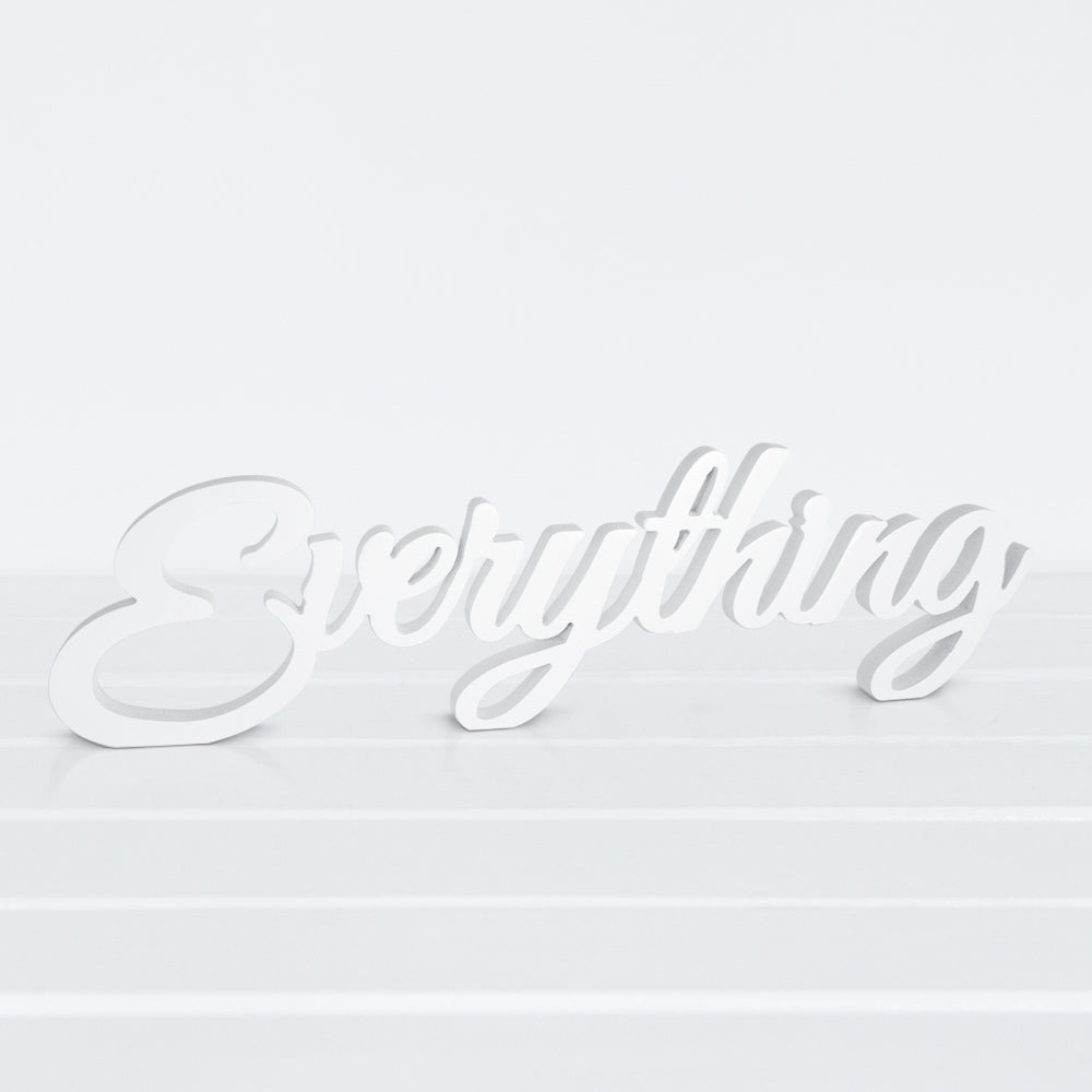 Targa in Legno - Everything (5891375726741)