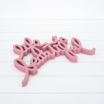 Targa in Legno - Life is Beautiful