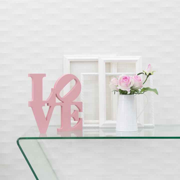 Targa in Legno - Love (5891325067413)